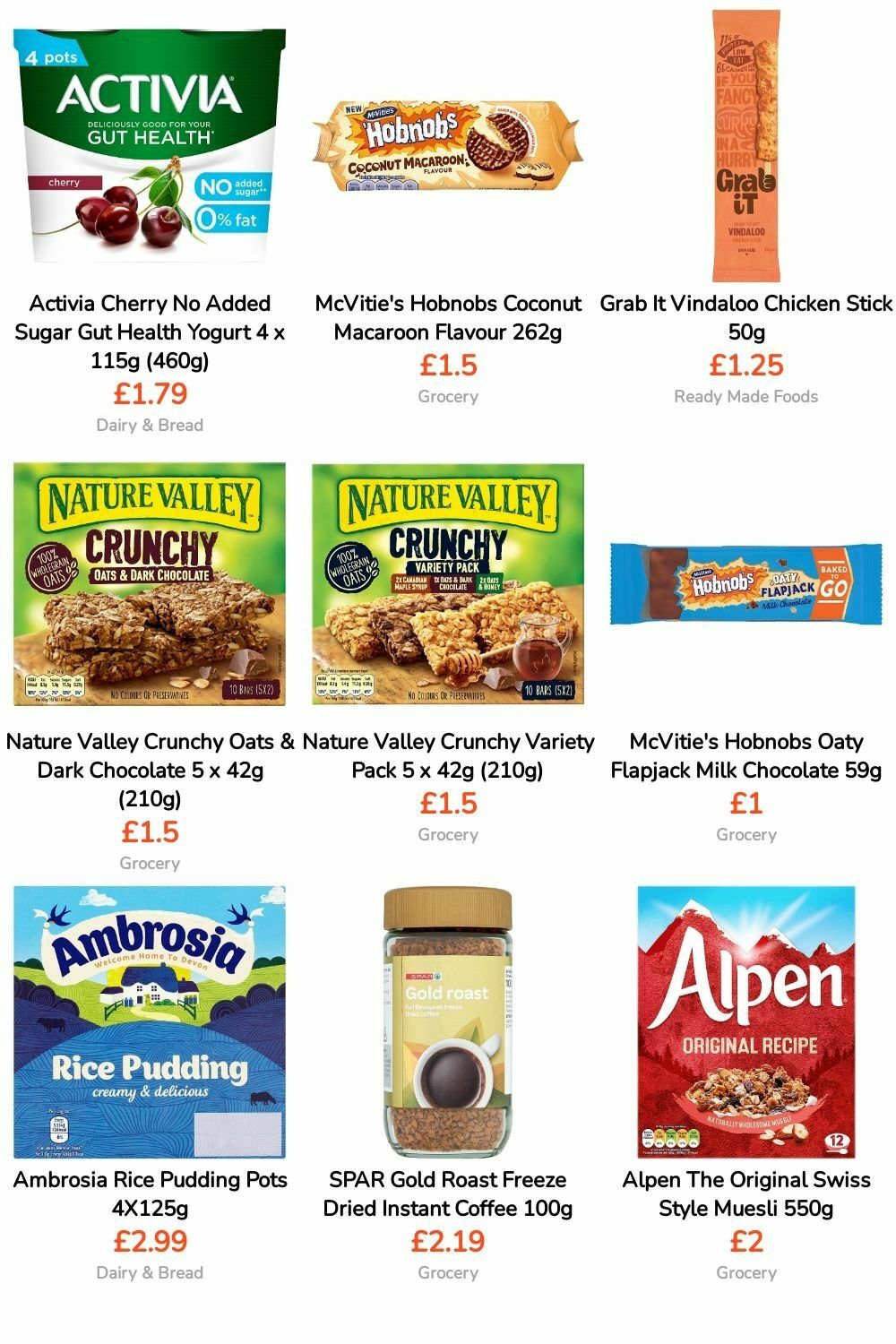 SPAR Offers from 17 August