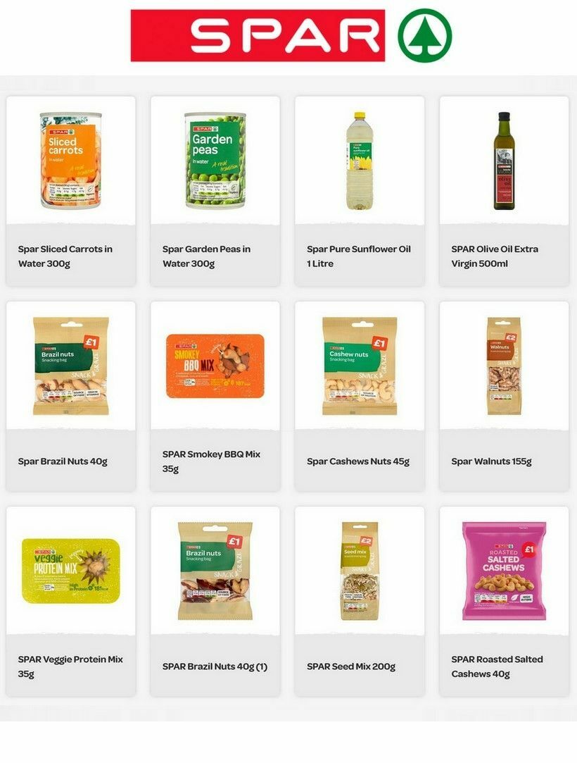 SPAR Offers from 1 September