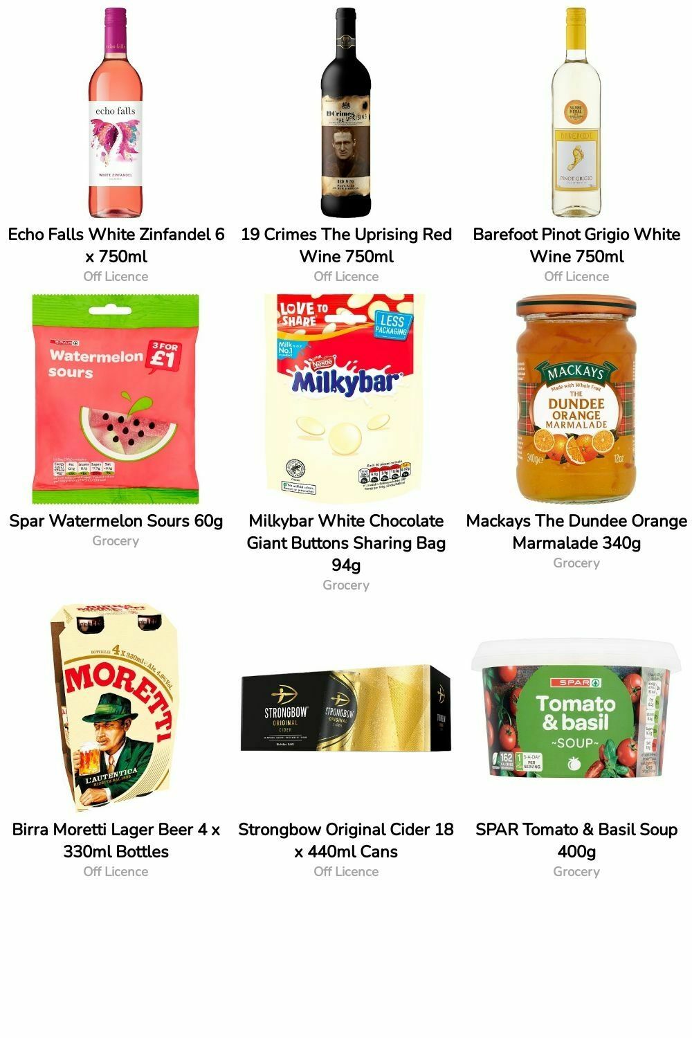 SPAR Offers from 1 September