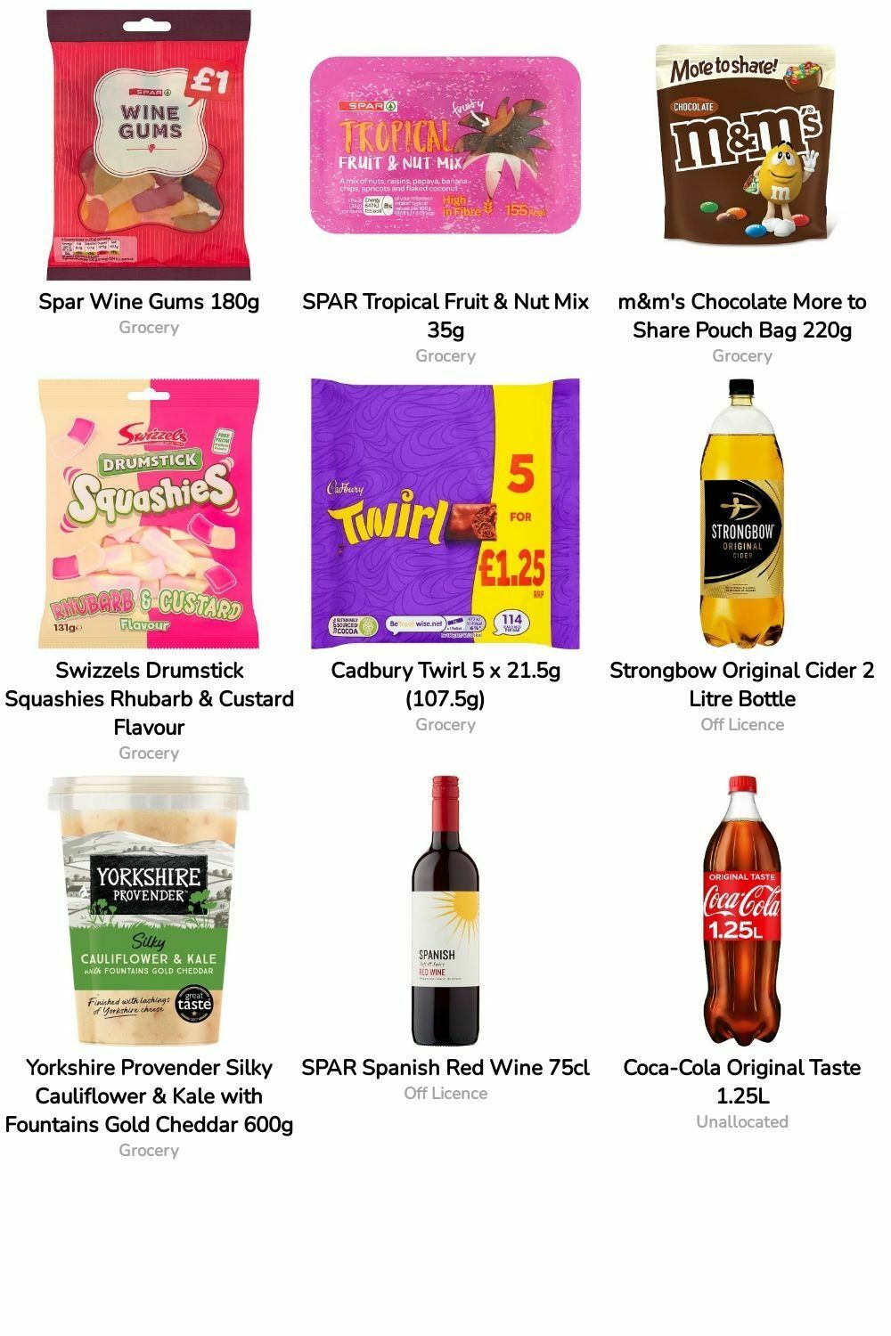 SPAR Offers from 1 September