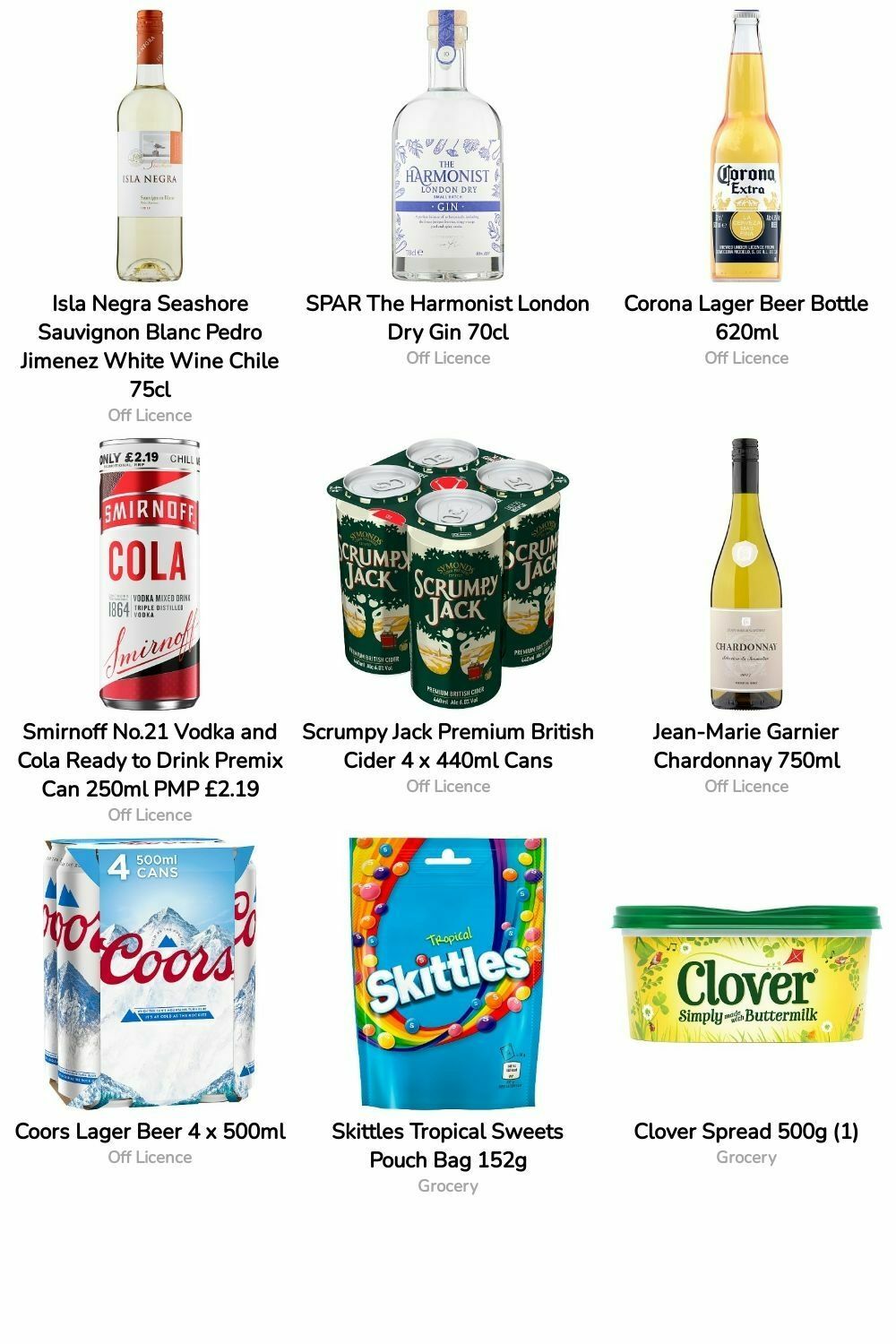 SPAR Offers from 1 September