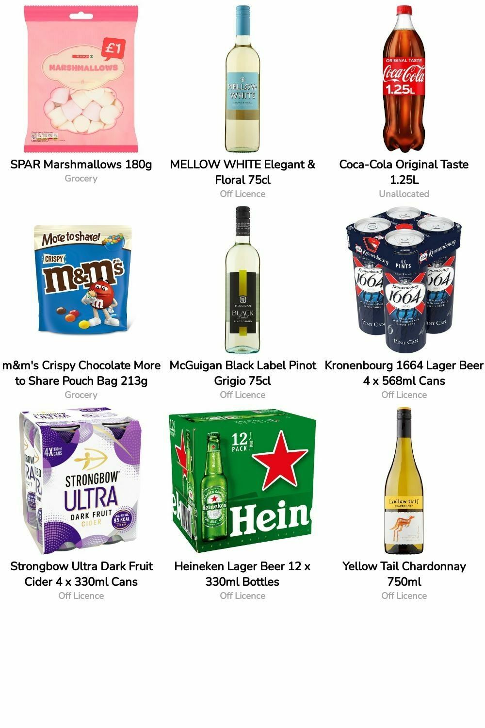 SPAR Offers from 1 September