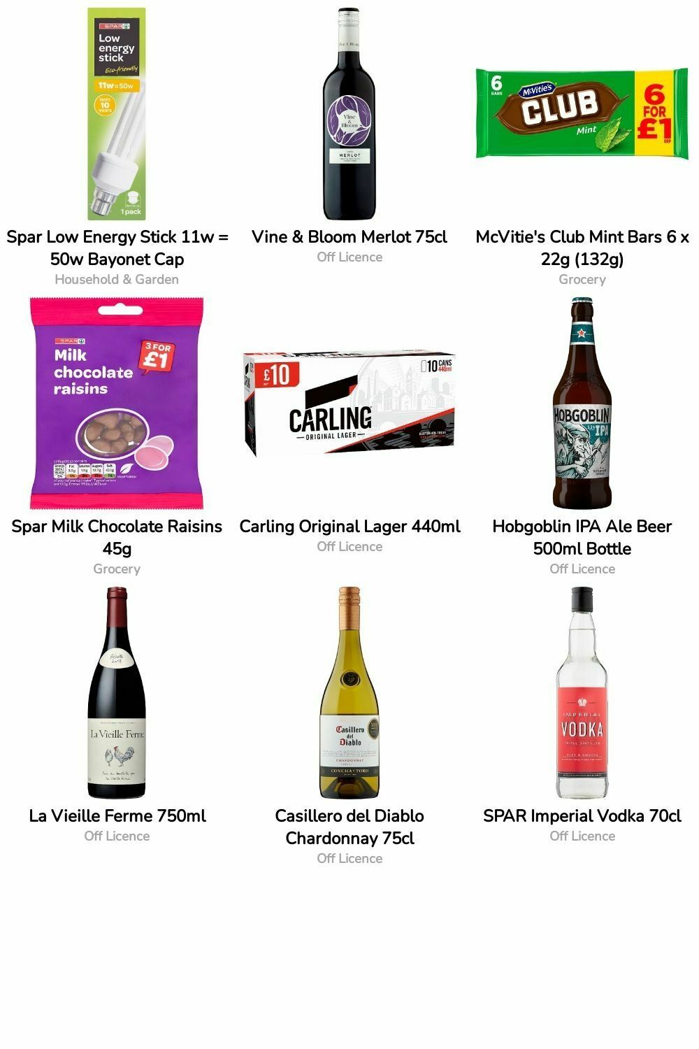 SPAR Offers from 1 September