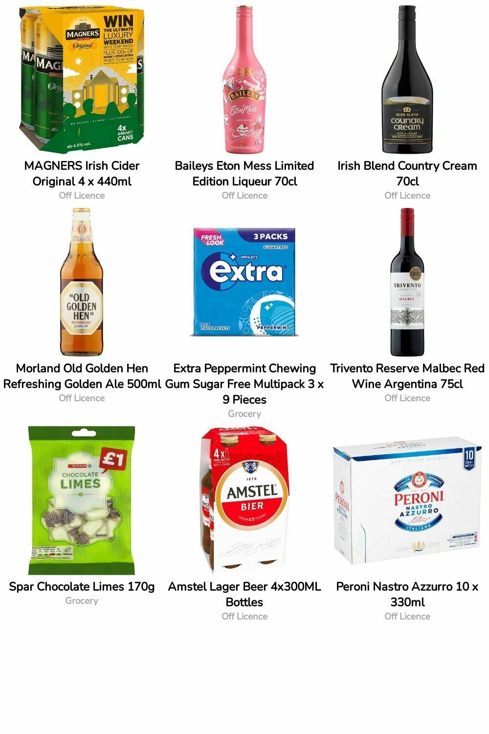 SPAR Offers from 1 September