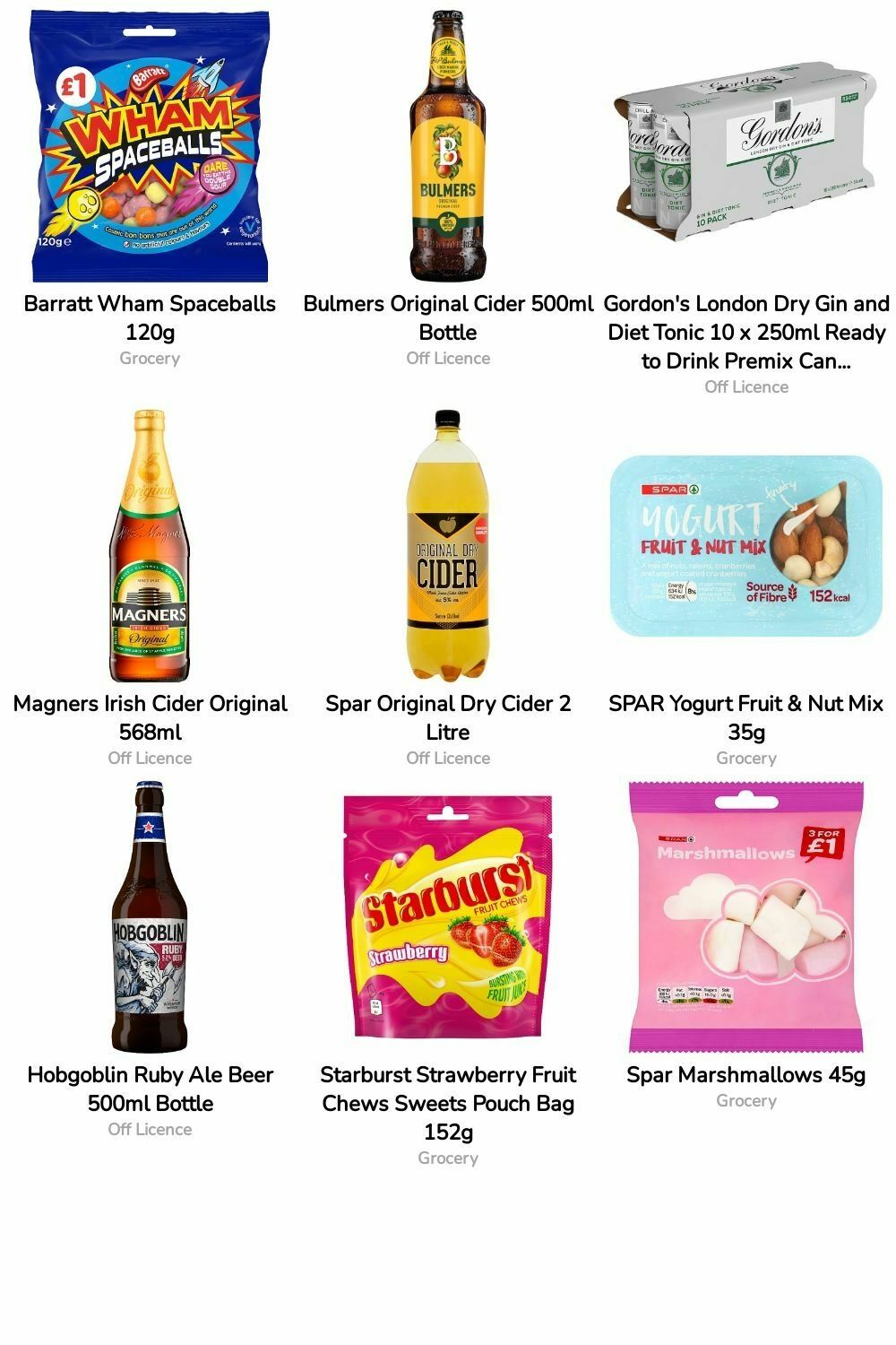 SPAR Offers from 1 September