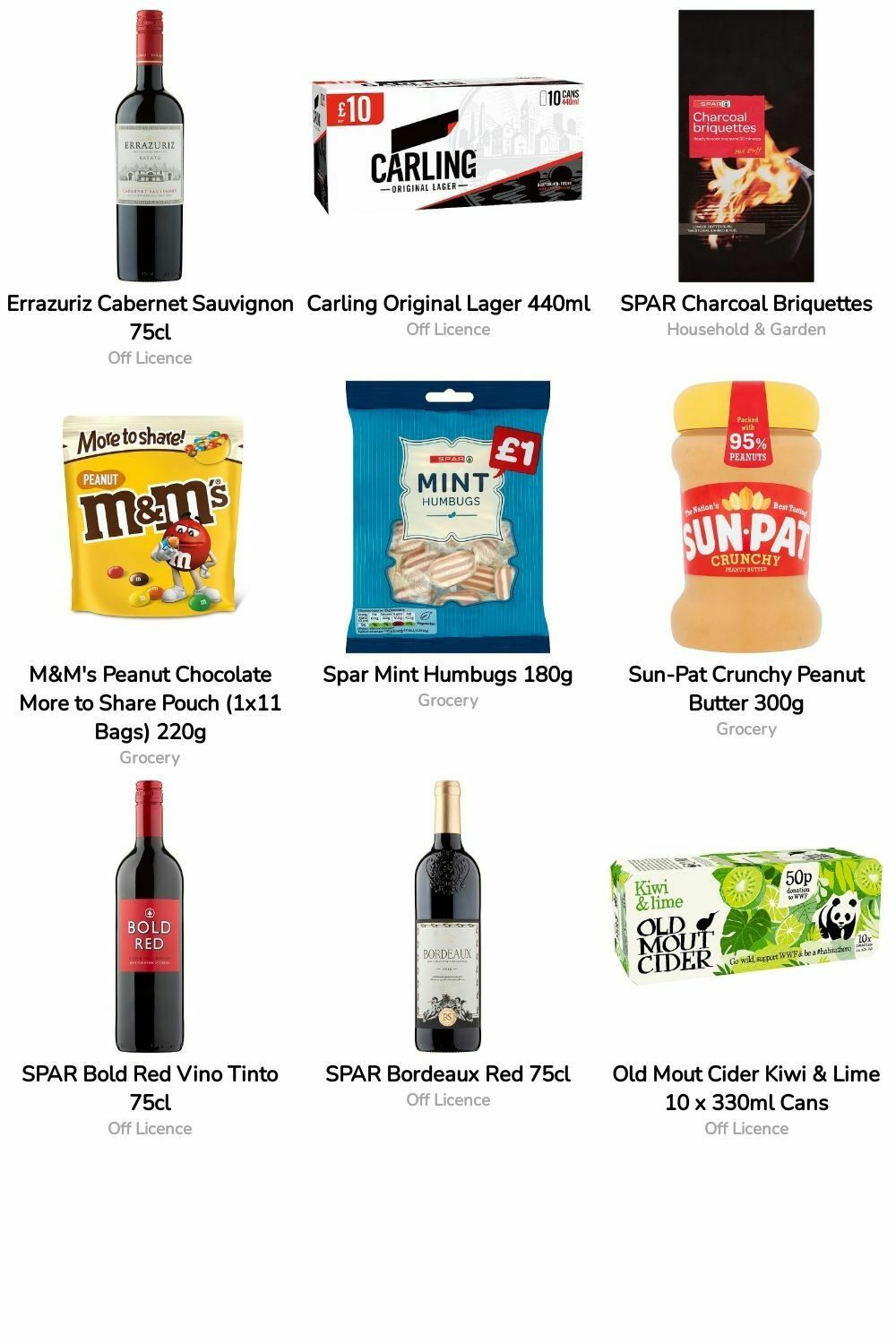 SPAR Offers from 1 September