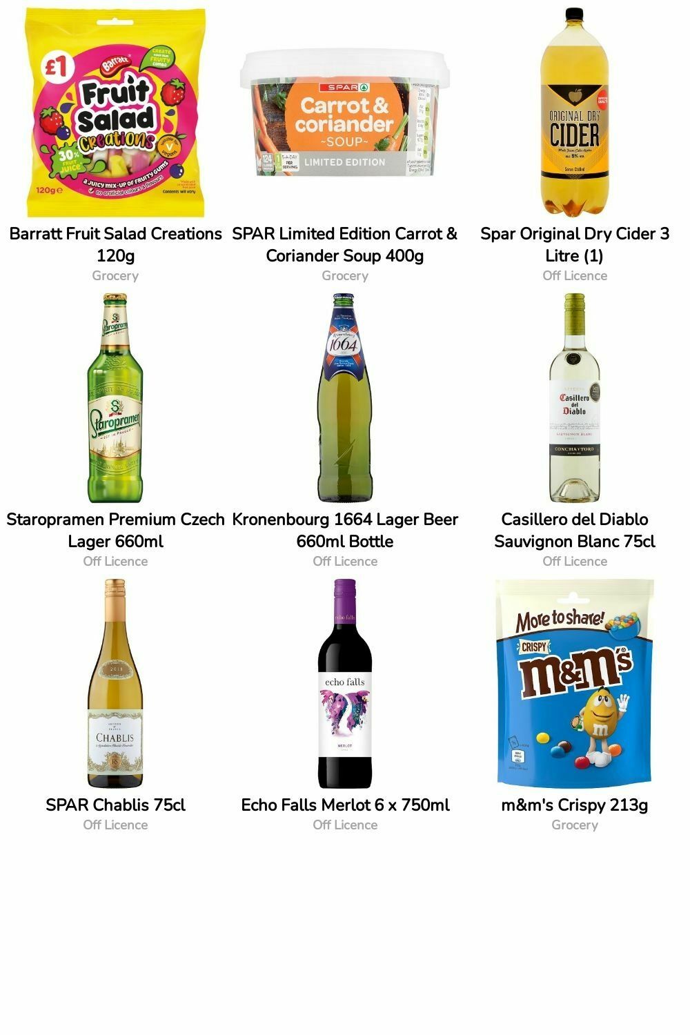 SPAR Offers from 1 September