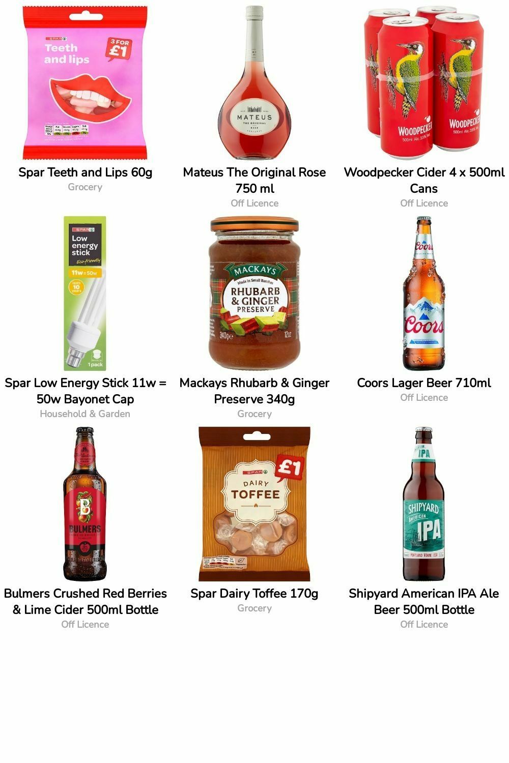 SPAR Offers from 22 September