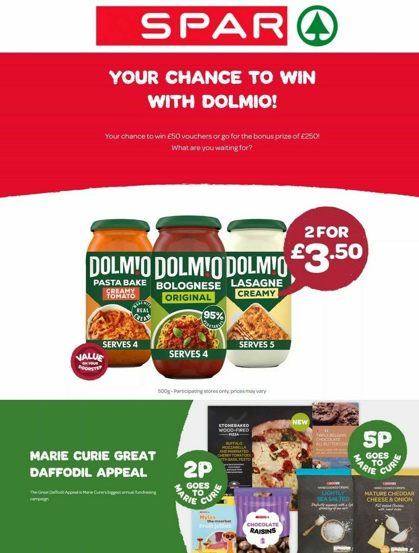 SPAR Offers from 5 April