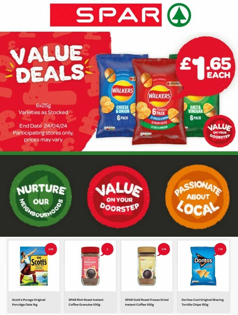 SPAR Offers from 19 April