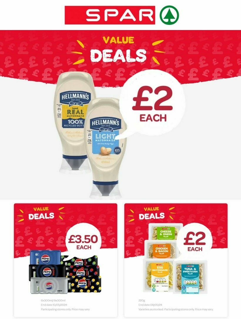 SPAR Offers from 3 May