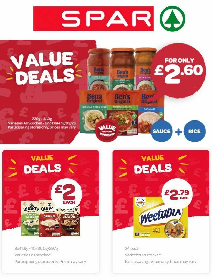 SPAR Offers from 31 January