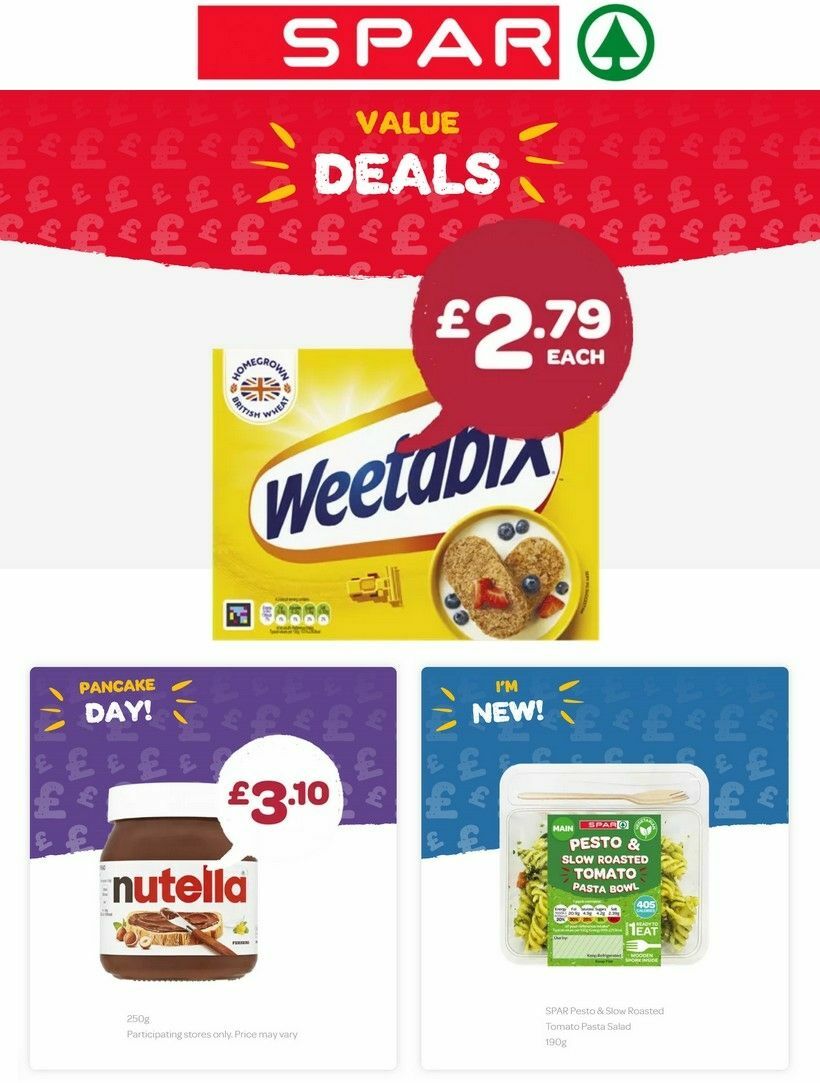 SPAR Offers from 28 February