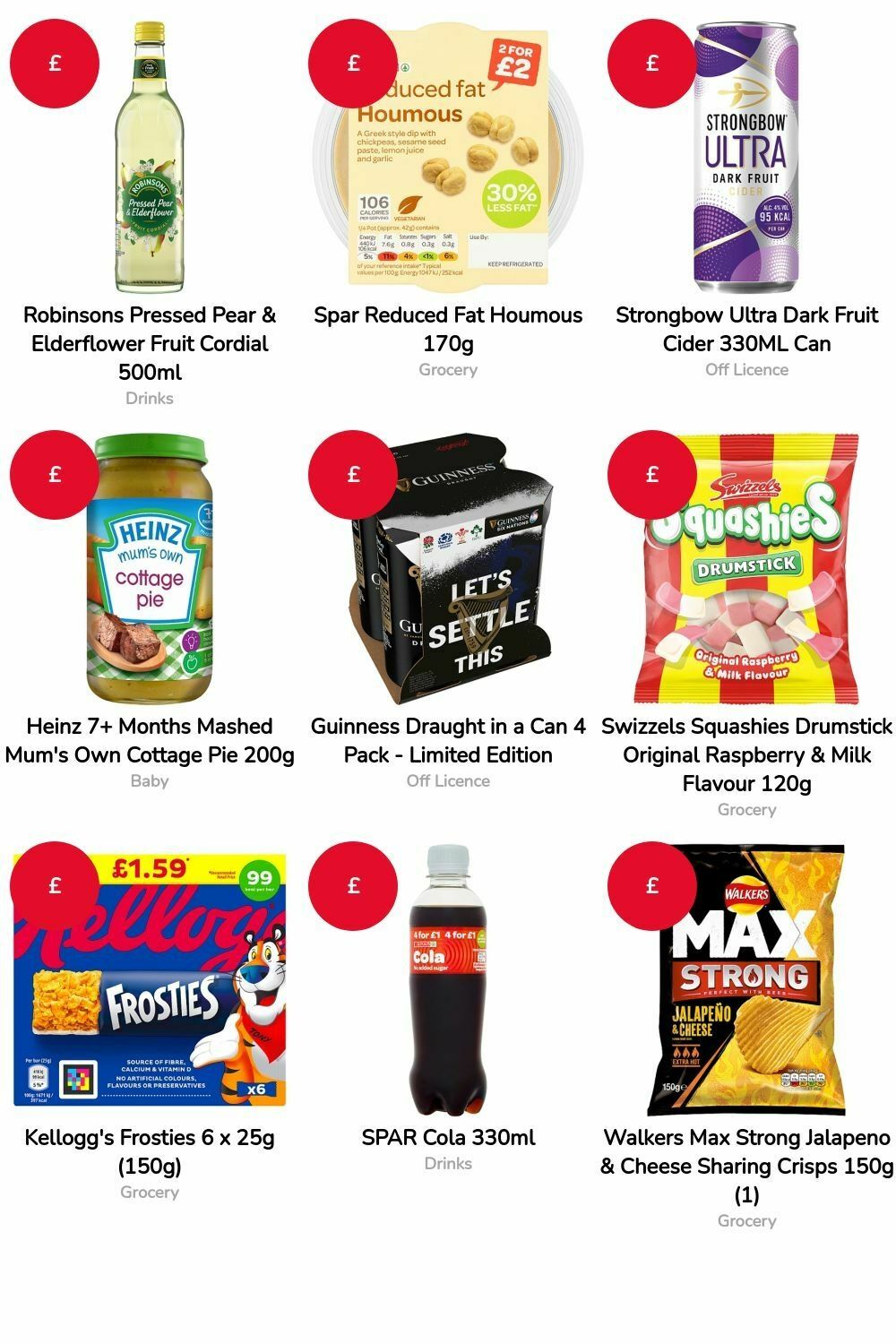 SPAR Offers from 9 May