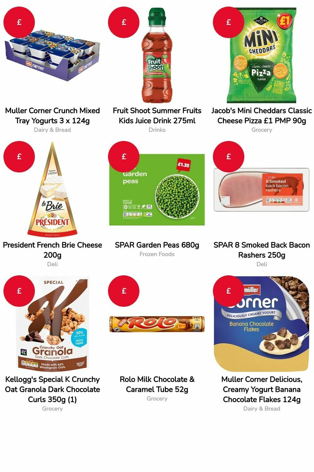 SPAR Offers from 9 May