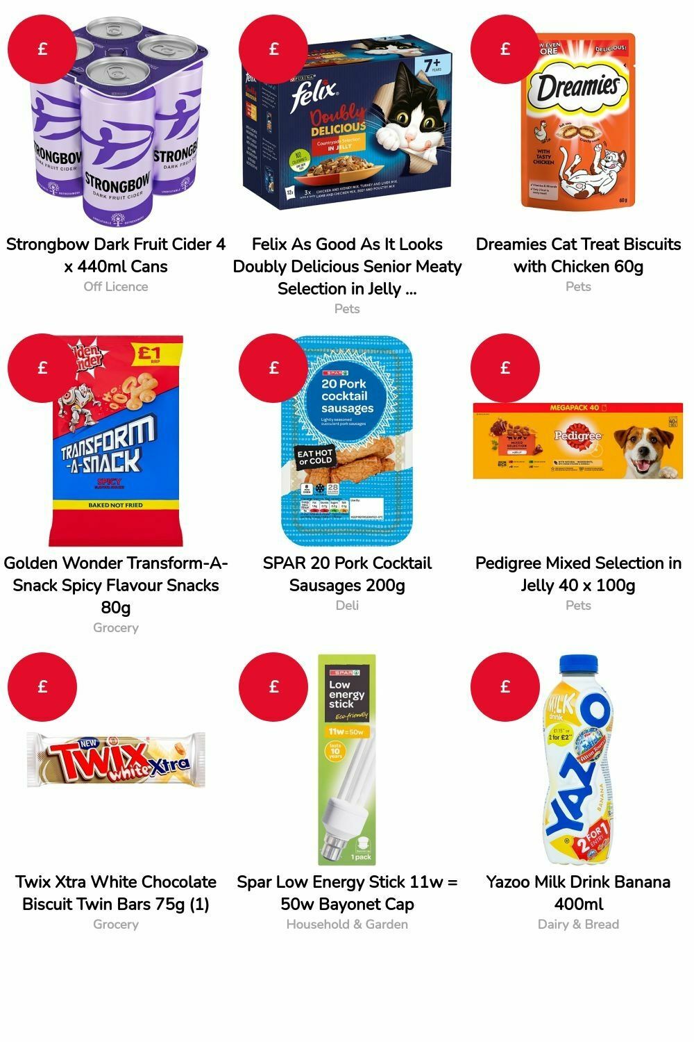 SPAR Offers from 9 May