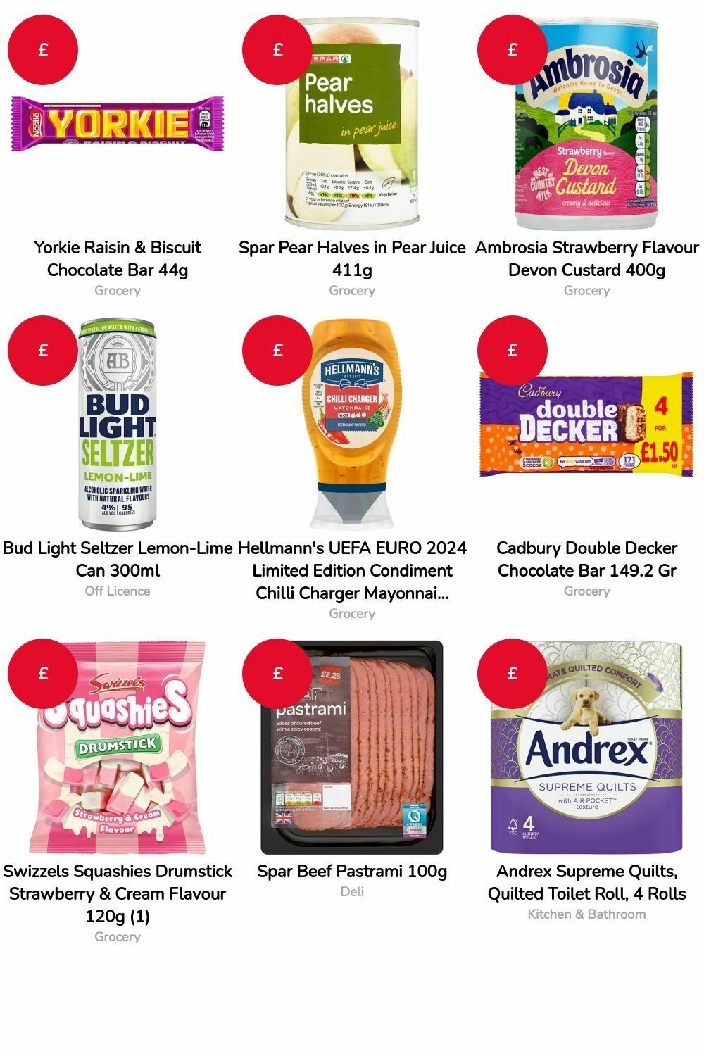 SPAR Offers from 9 May