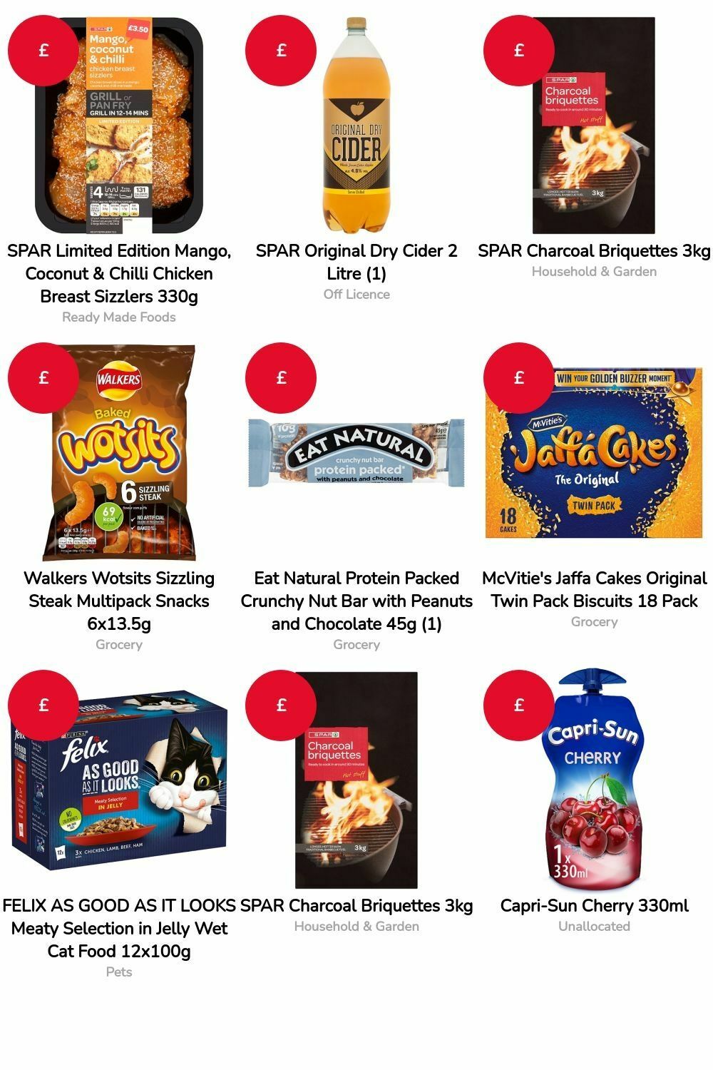 SPAR Offers from 9 May