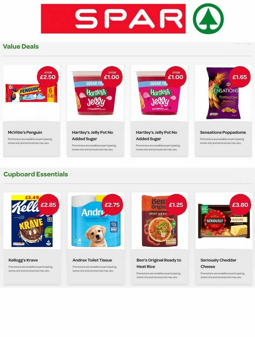SPAR Offers from 16 May