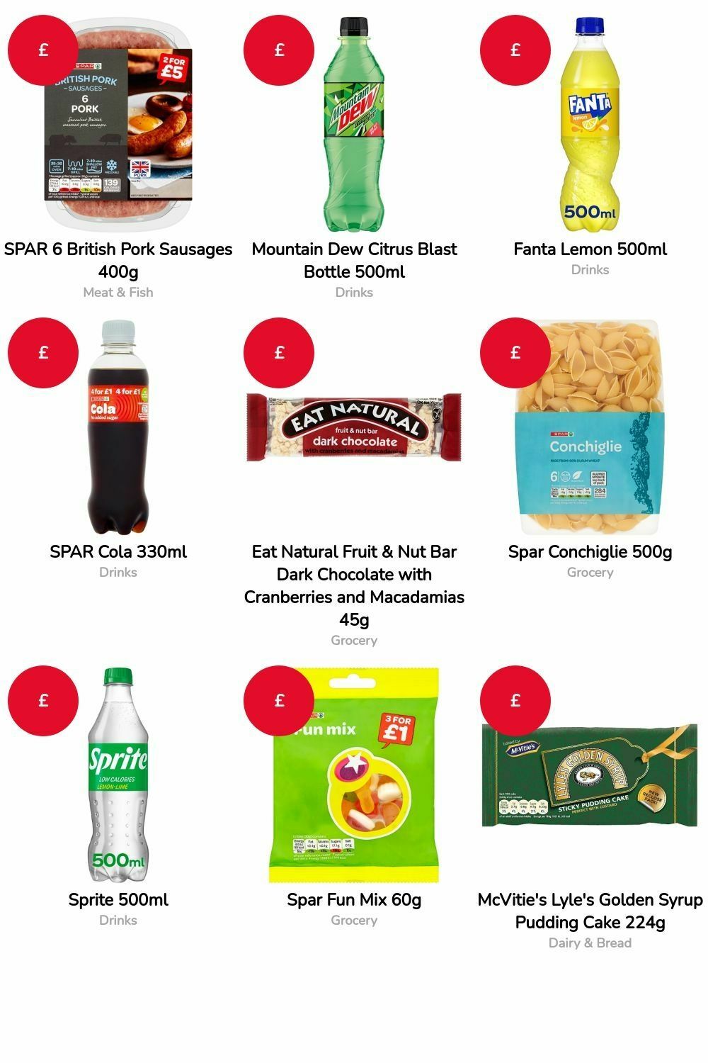 SPAR Offers from 11 July