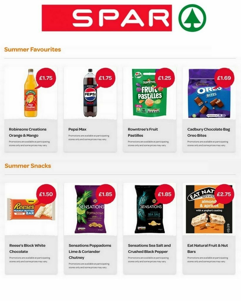 SPAR Offers from 25 July