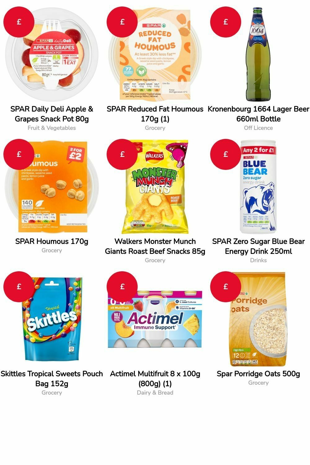SPAR Offers from 1 August