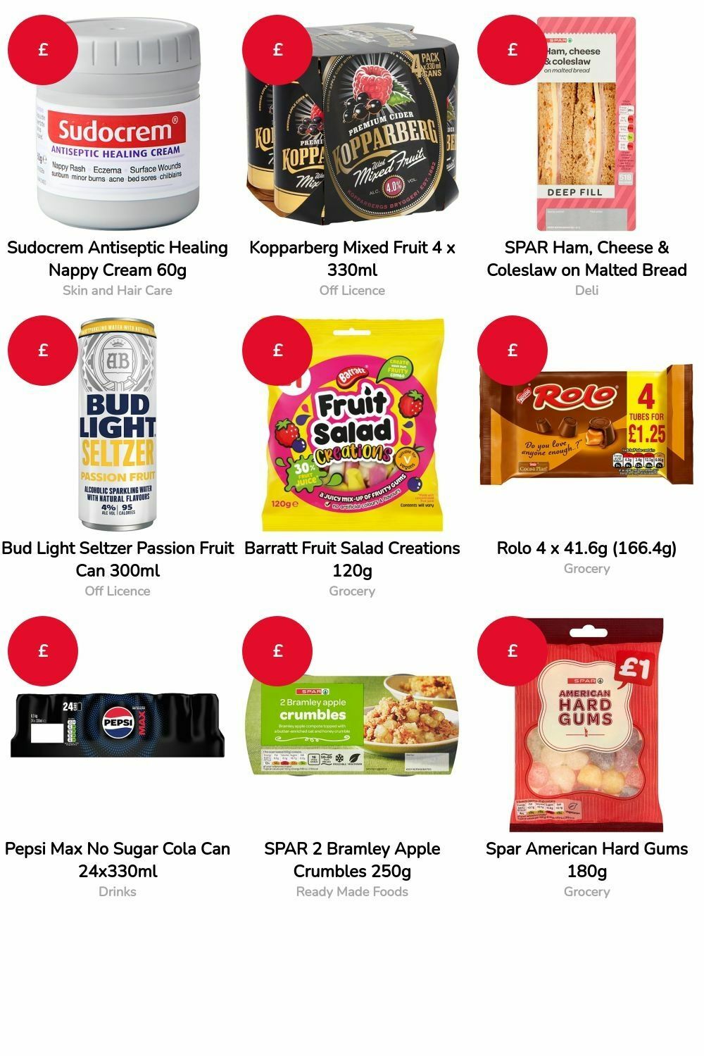 SPAR Offers from 1 August