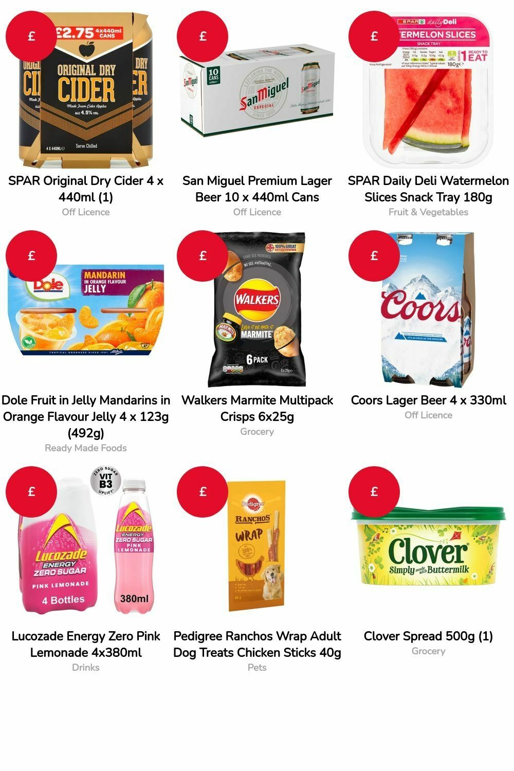 SPAR Offers from 1 August