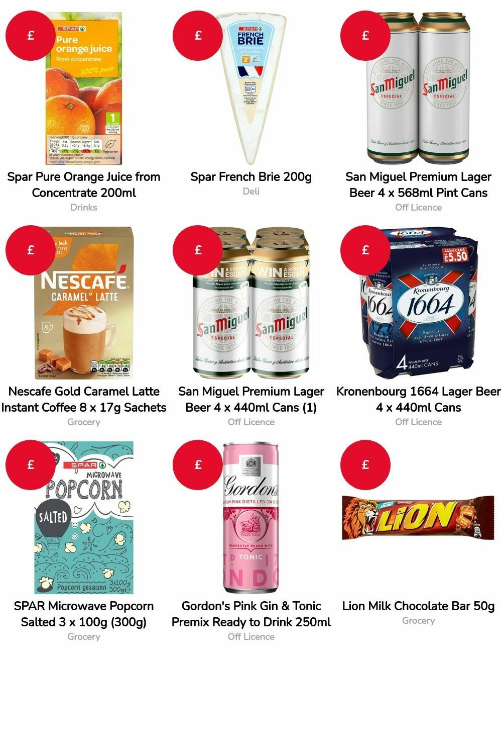 SPAR Offers from 1 August