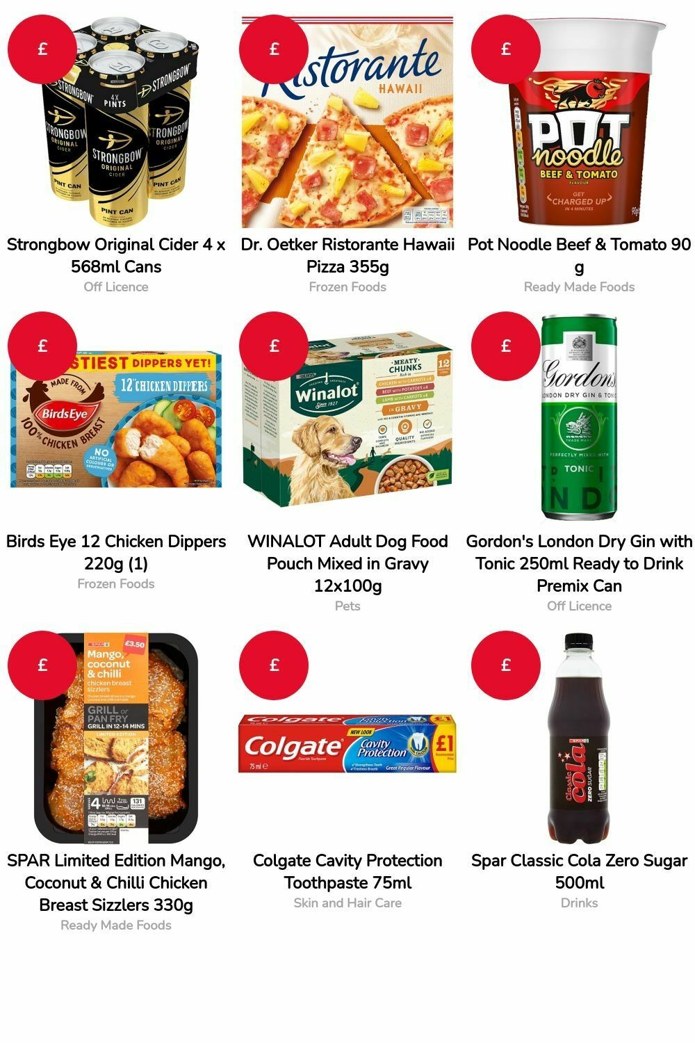 SPAR Offers from 8 August