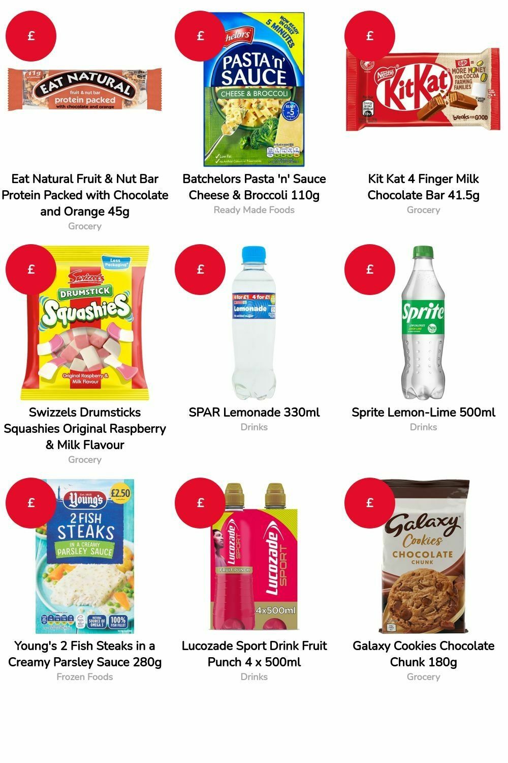 SPAR Offers from 8 August