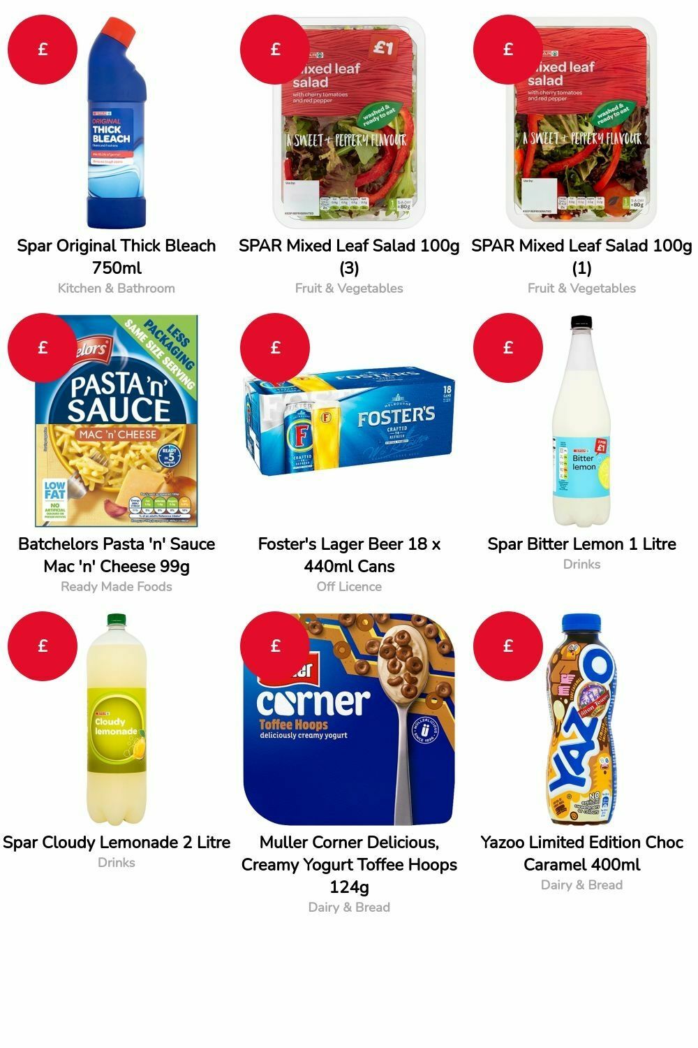 SPAR Offers from 8 August