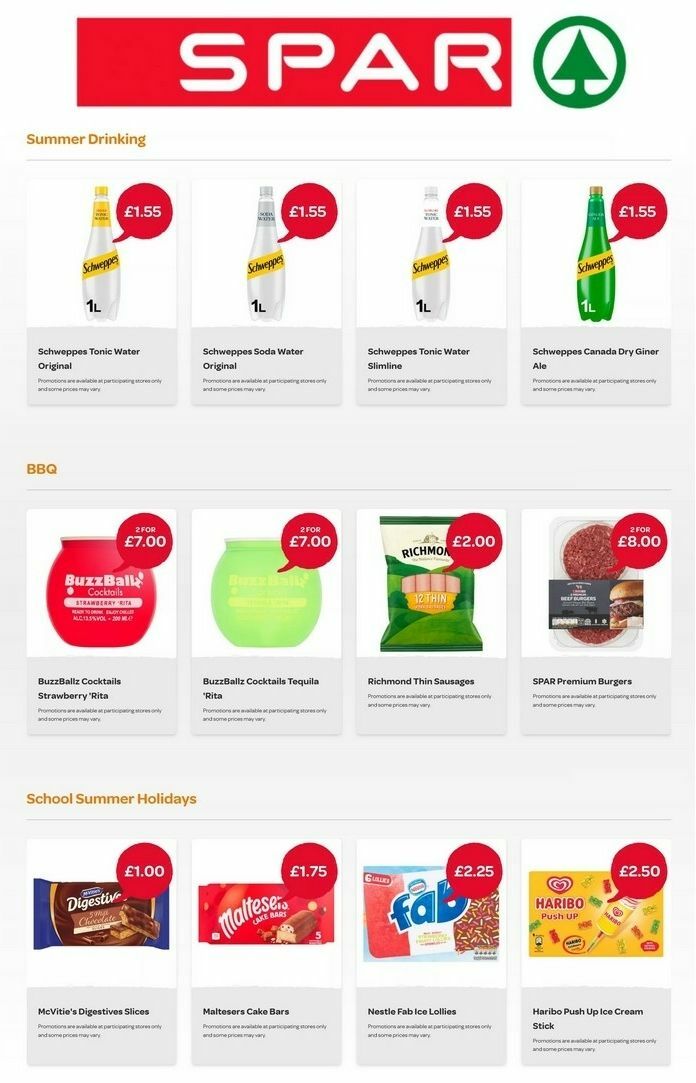 SPAR Offers from 14 August