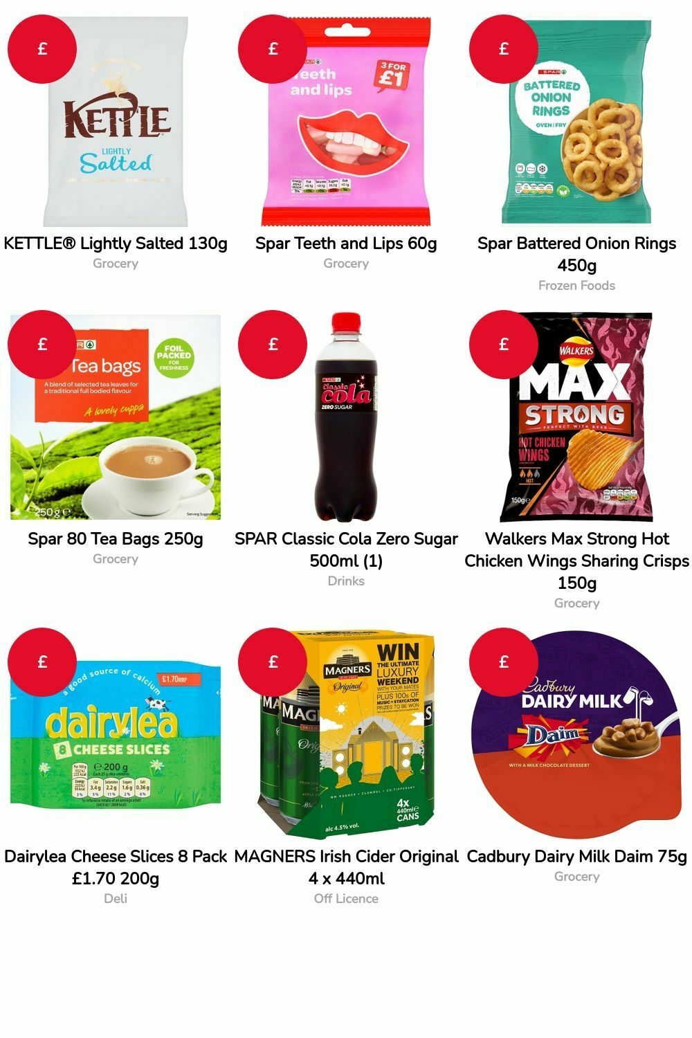 SPAR Offers from 14 August