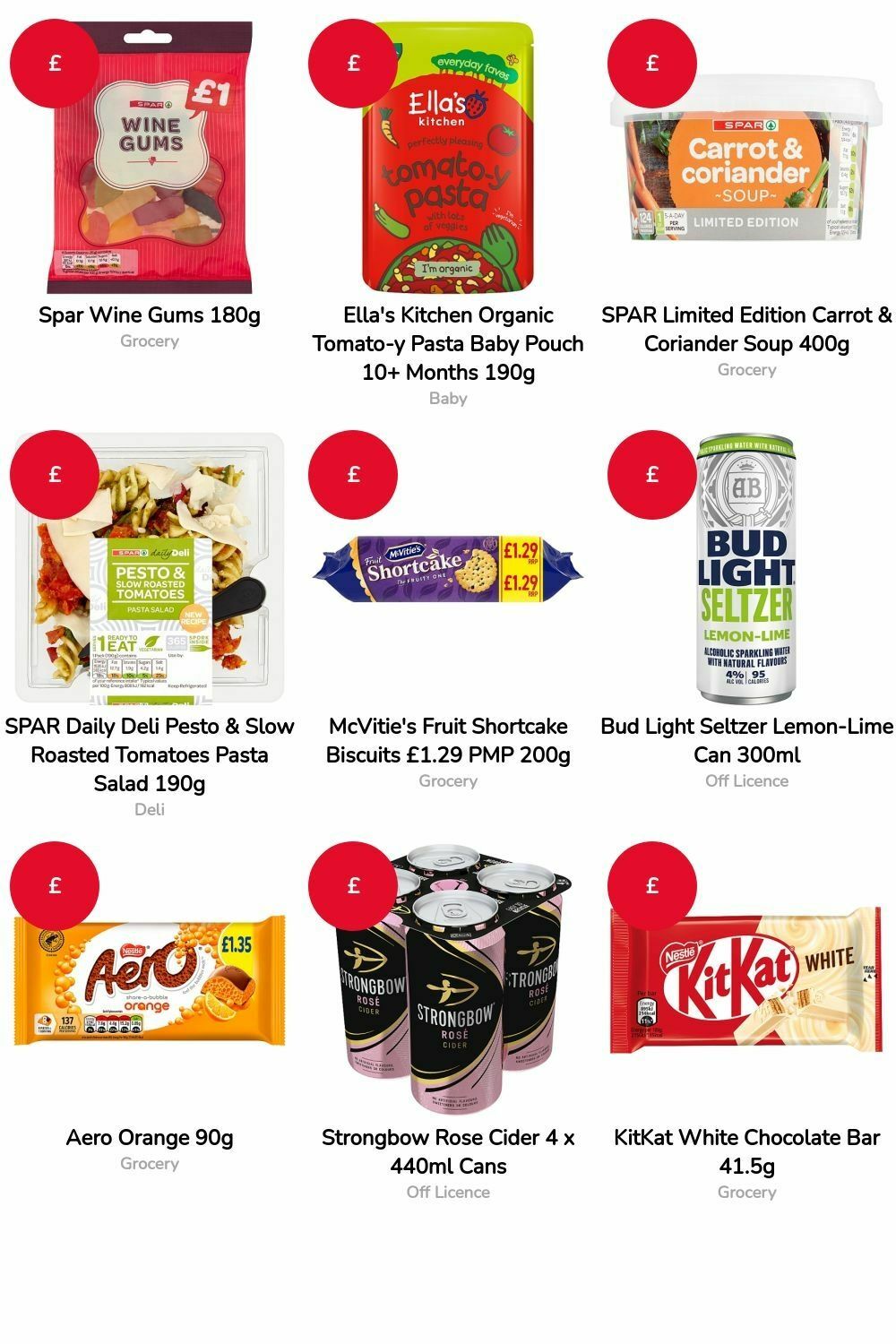 SPAR Offers from 14 August