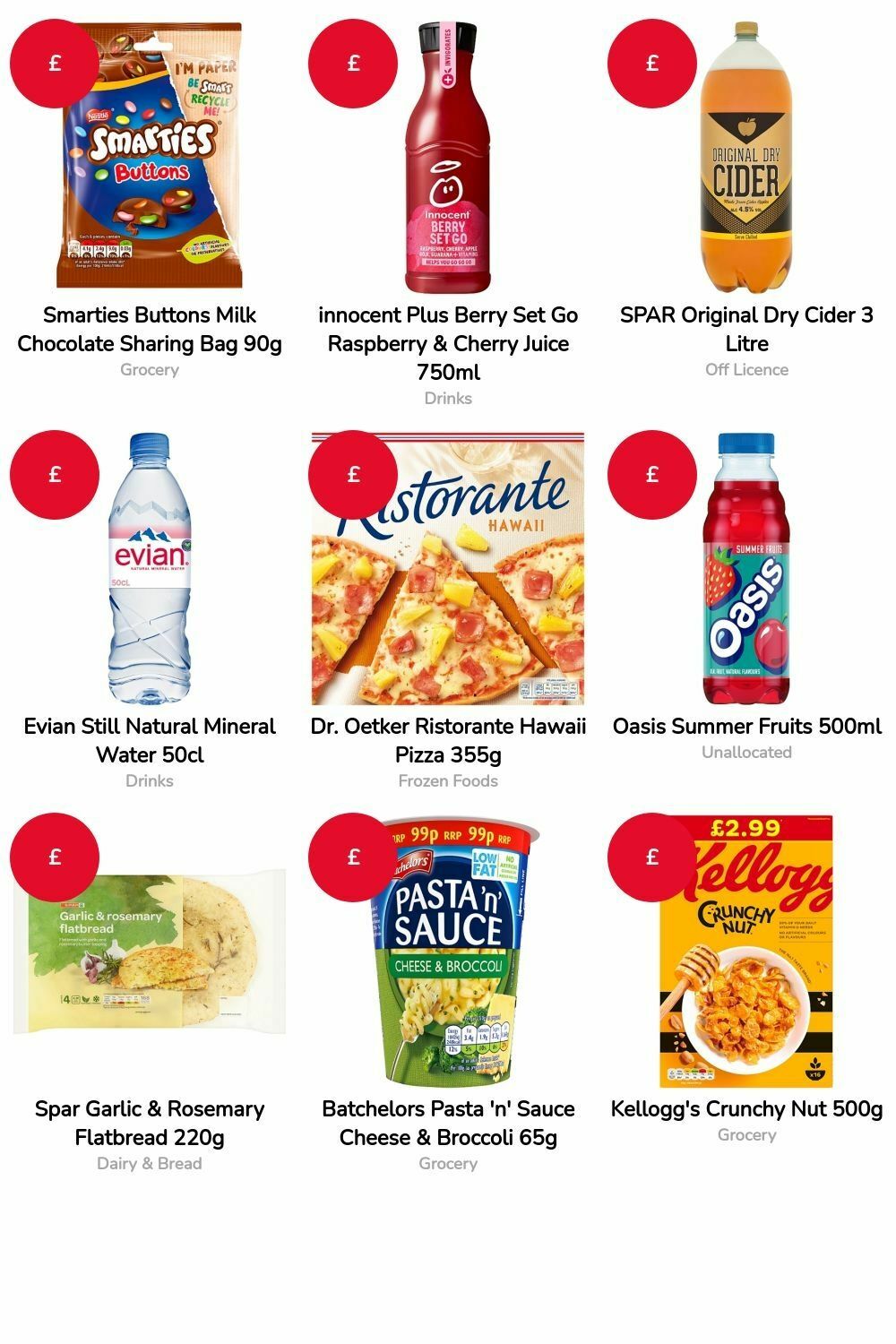 SPAR Offers from 29 August