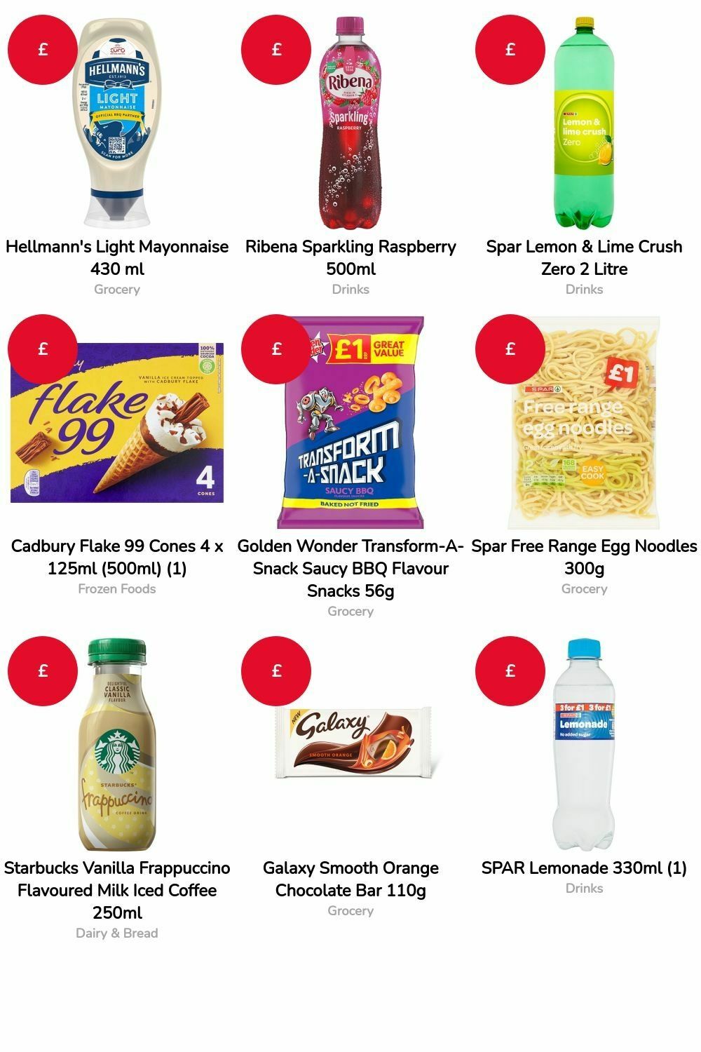 SPAR Offers from 29 August