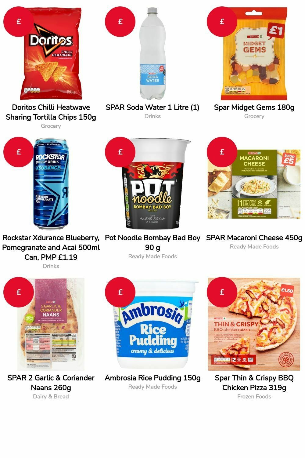 SPAR Offers from 29 August