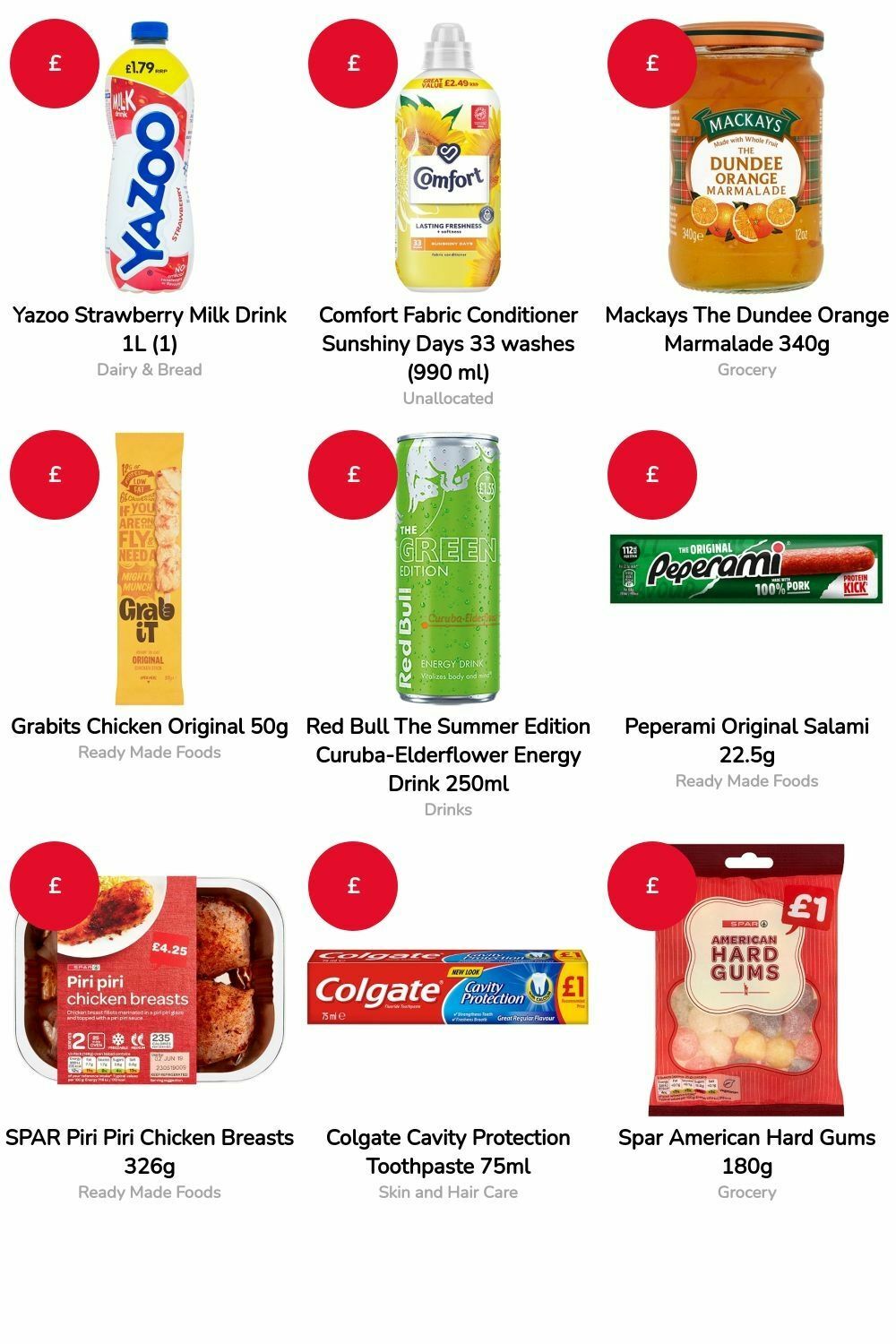 SPAR Offers from 29 August