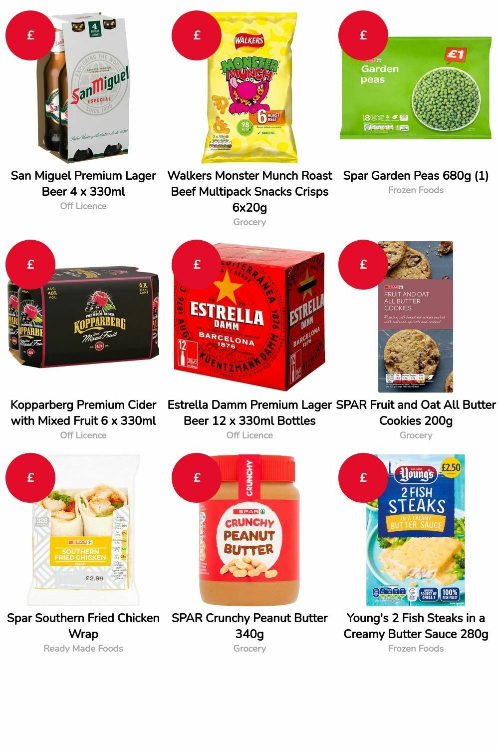 SPAR Offers from 29 August