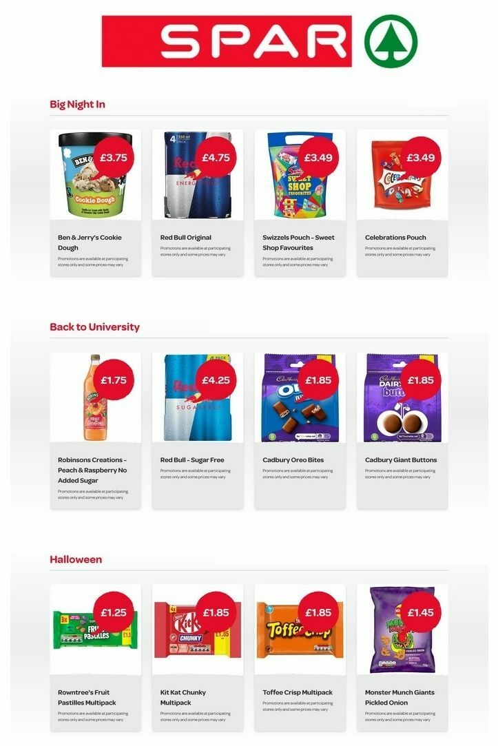 SPAR Offers from 10 October