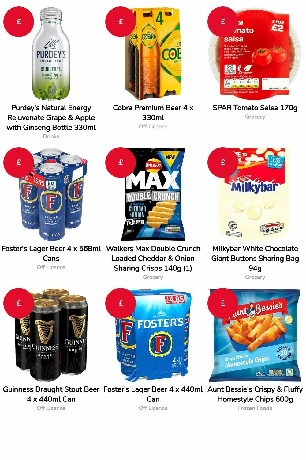 SPAR Offers from 10 October