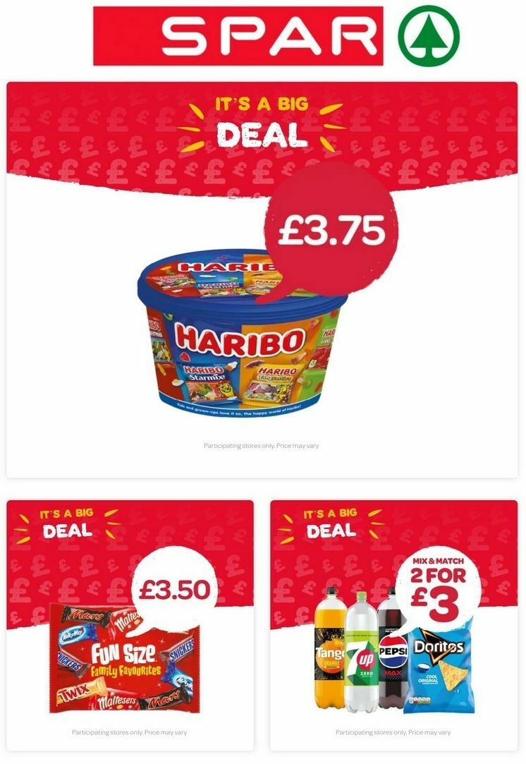 SPAR Offers from 23 October