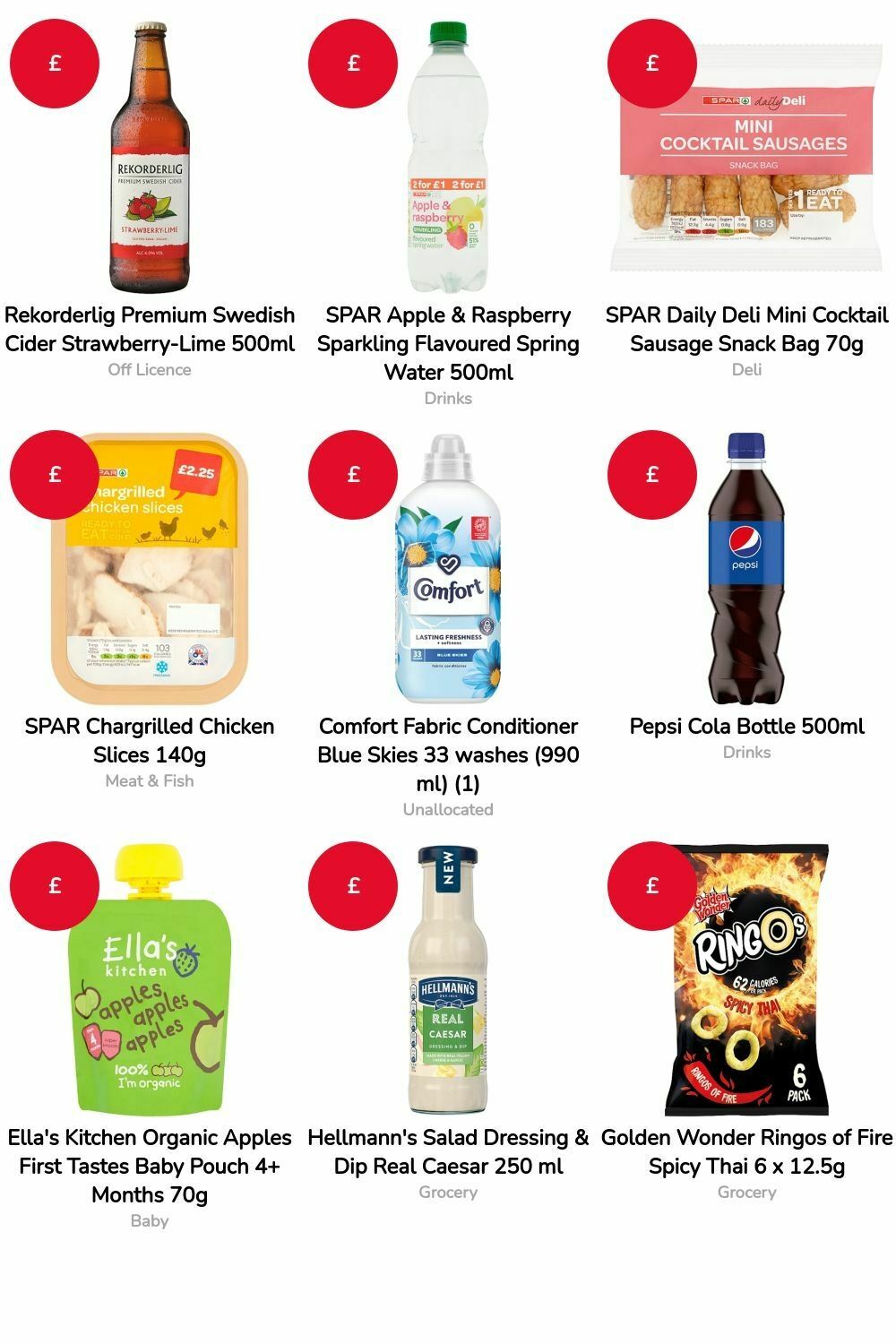 SPAR Offers from 27 August