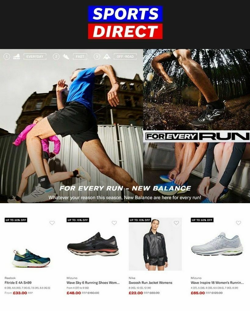 Sports Direct Offers from 19 April