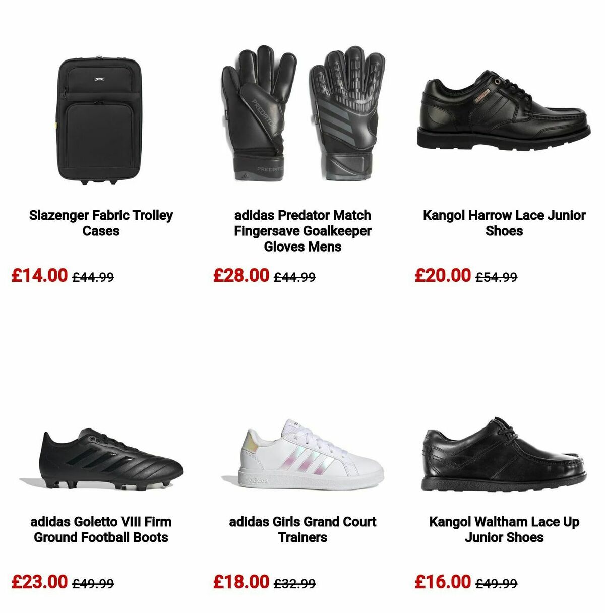 Sports Direct Offers from 26 December