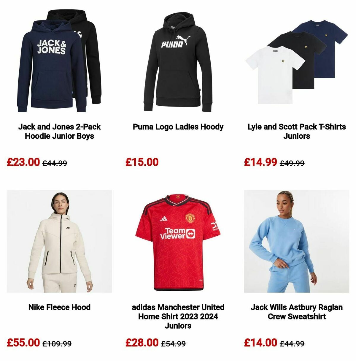 Sports Direct Offers from 26 December