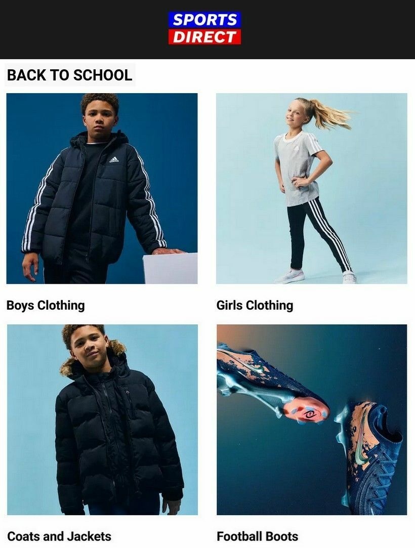 Sports Direct Offers from 27 February