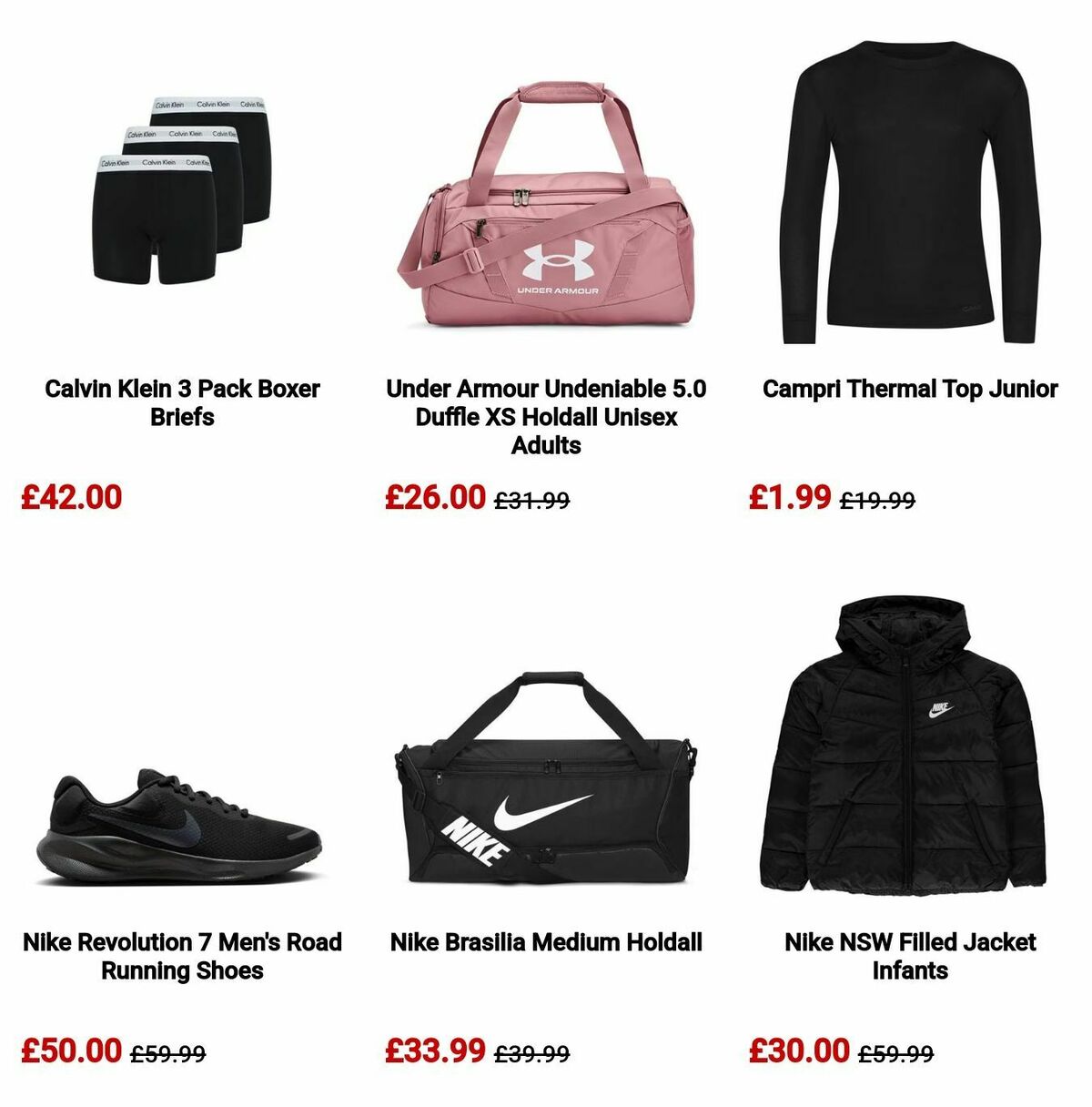 Sports Direct Offers from 27 February