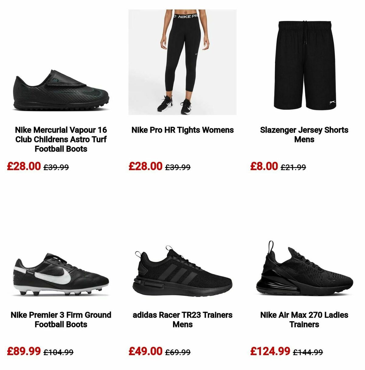 Sports Direct Offers from 27 February